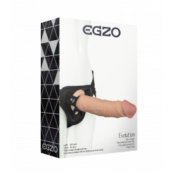Жіночий страпон EGZO Evolution STR002 ( 20,5 см х 4,5 см )