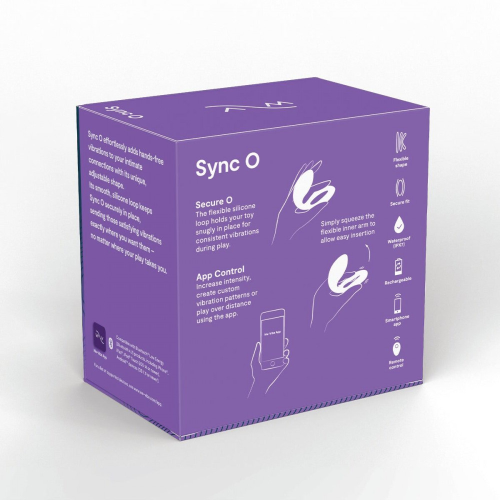 Вибраторы для пар - Смарт-вибратор для пар We-Vibe Sync O Light Purple 10