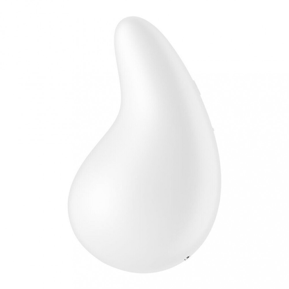 Клиторальный вибратор - Вибратор Satisfyer Dew Drop White 4