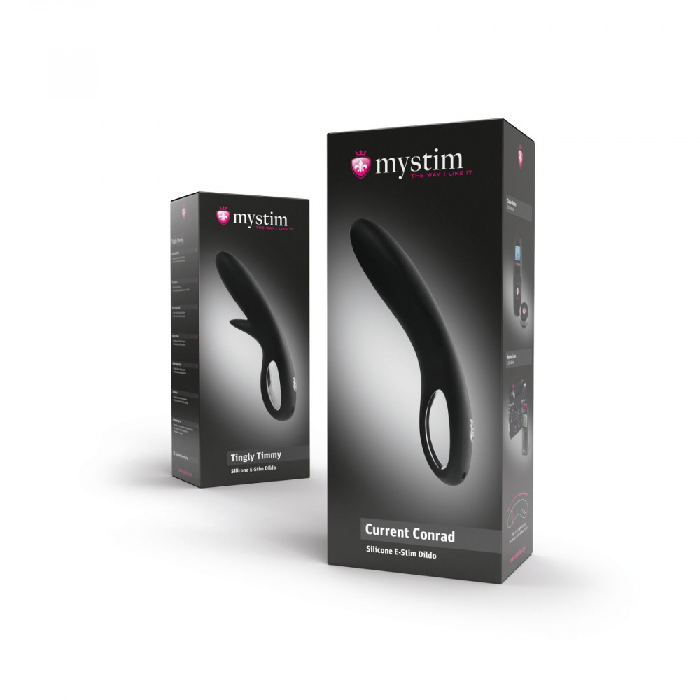 Різне - Силіконове ділдо Mystim Current Conrad для електростимулятора 5