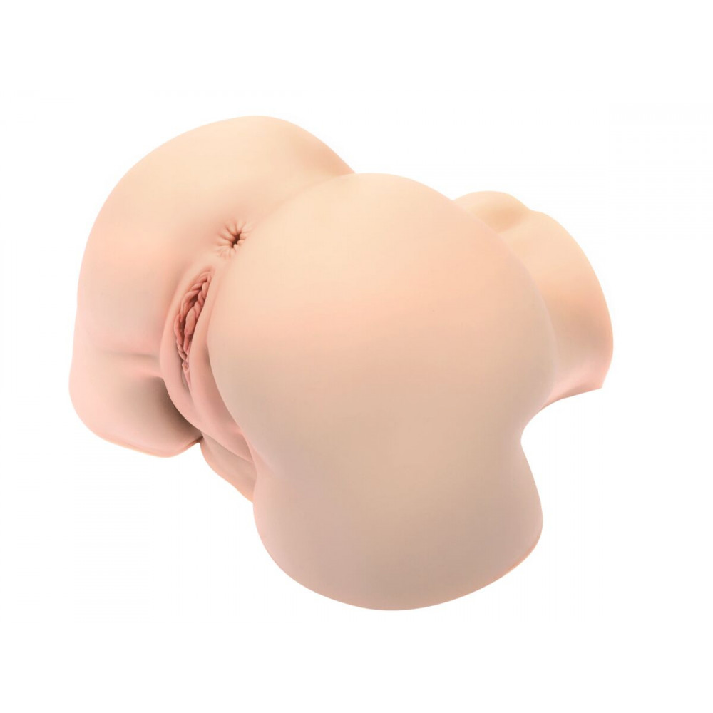 Мастурбатори без вібрації - Мастурбатор-попка Naked Factory NICOLE, вагіна + анус, дуже реалістичний, наскрізний