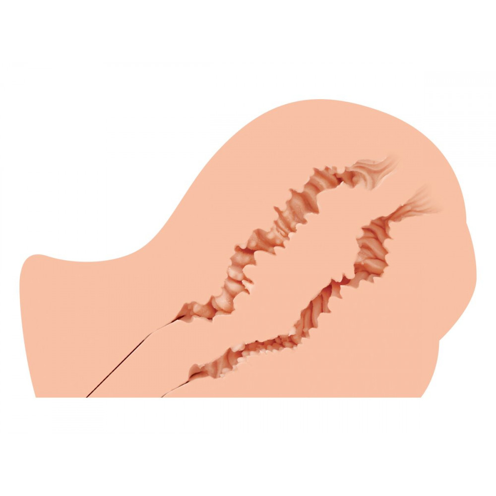 Мастурбатори без вібрації - Мастурбатор-попка Naked Factory NICOLE, вагіна + анус, дуже реалістичний, наскрізний 20