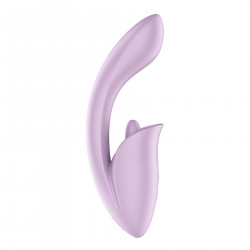 Вагінально-кліторальний вібратор Satisfyer Tongue Expert з язичком