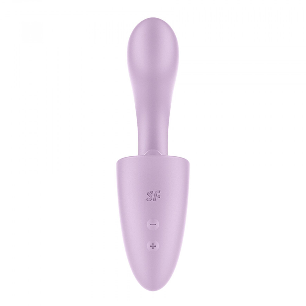 Вібратор-кролик - Вагінально-кліторальний вібратор Satisfyer Tongue Expert з язичком 2