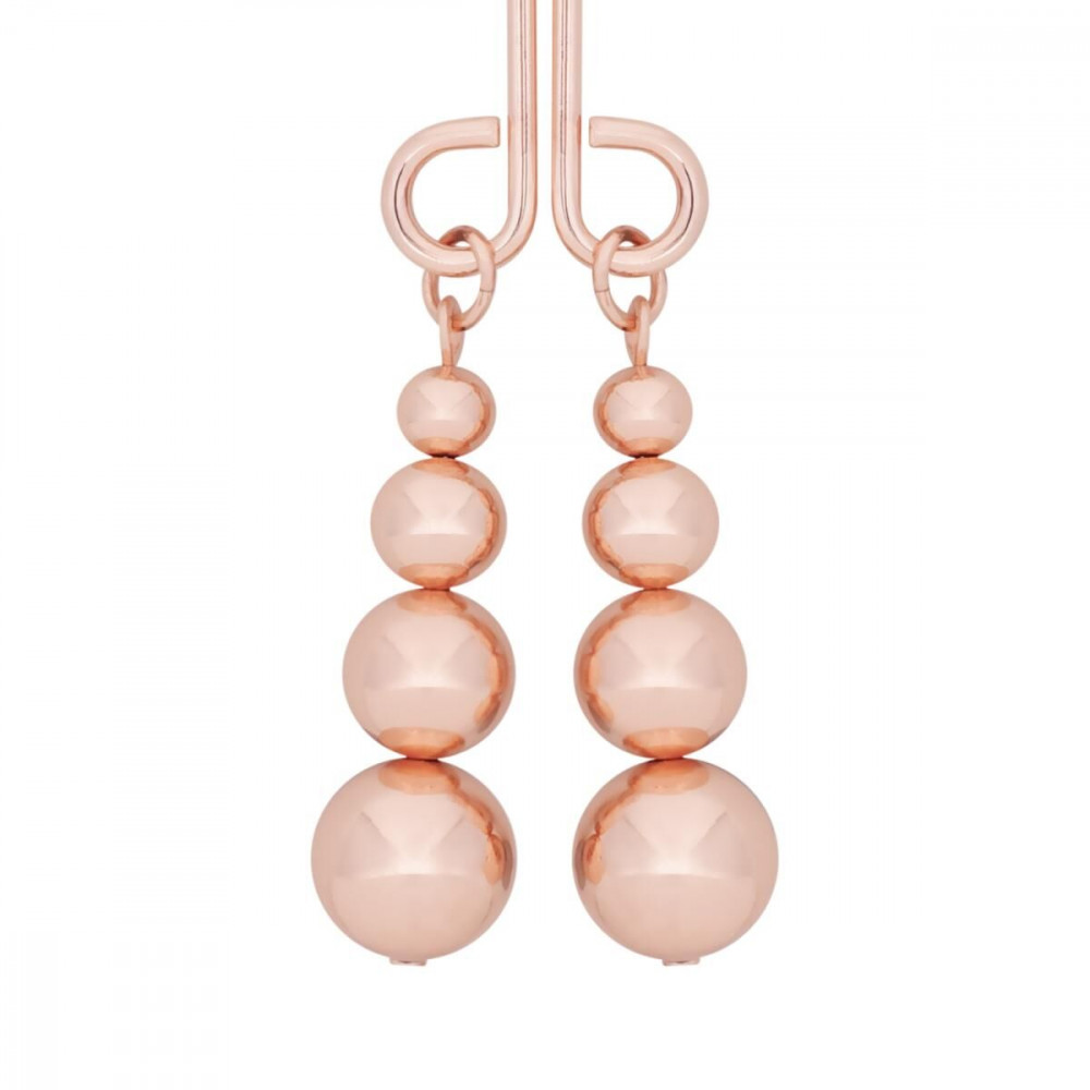  - Затискач для клітора Rosy Gold - Clitoris Clamp - Subtle Weight 3