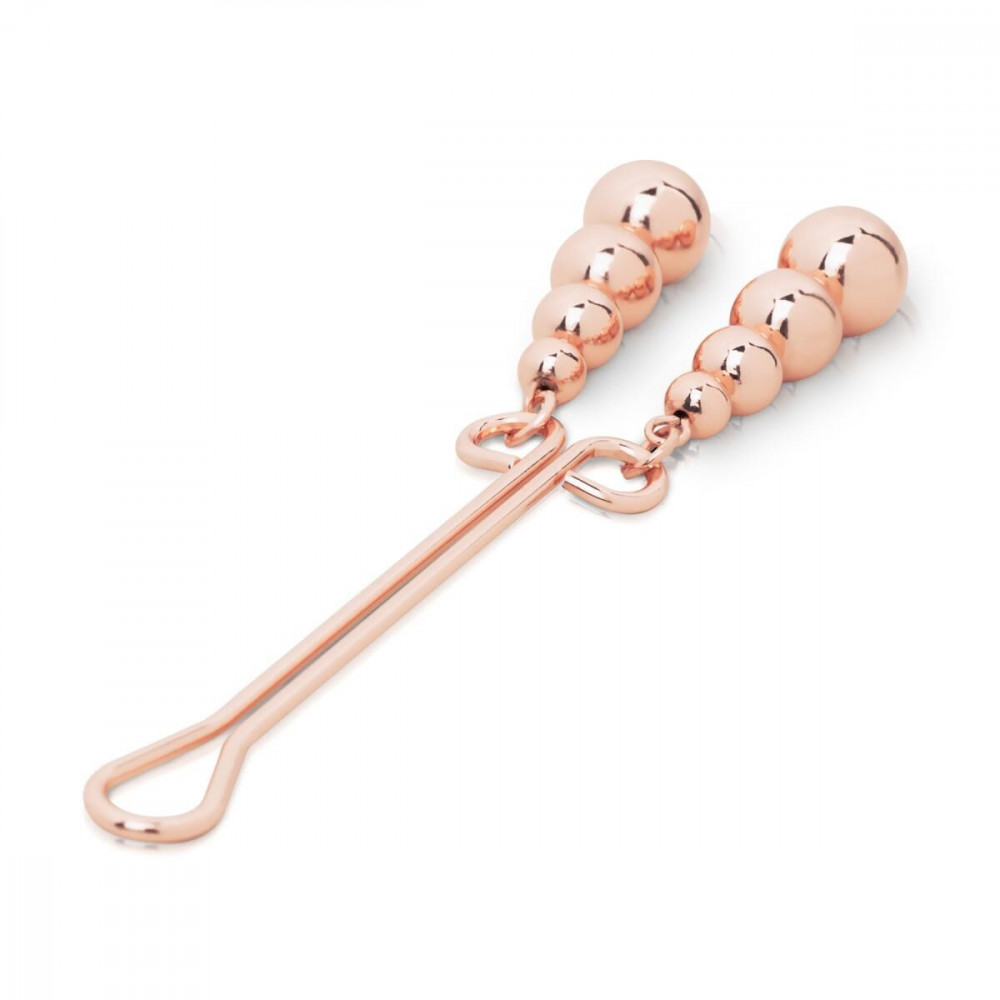  - Затискач для клітора Rosy Gold - Clitoris Clamp - Subtle Weight 2