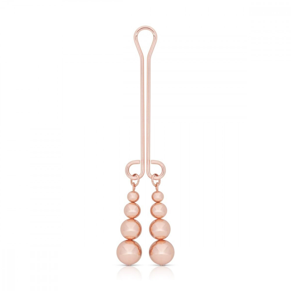  - Затискач для клітора Rosy Gold - Clitoris Clamp - Subtle Weight