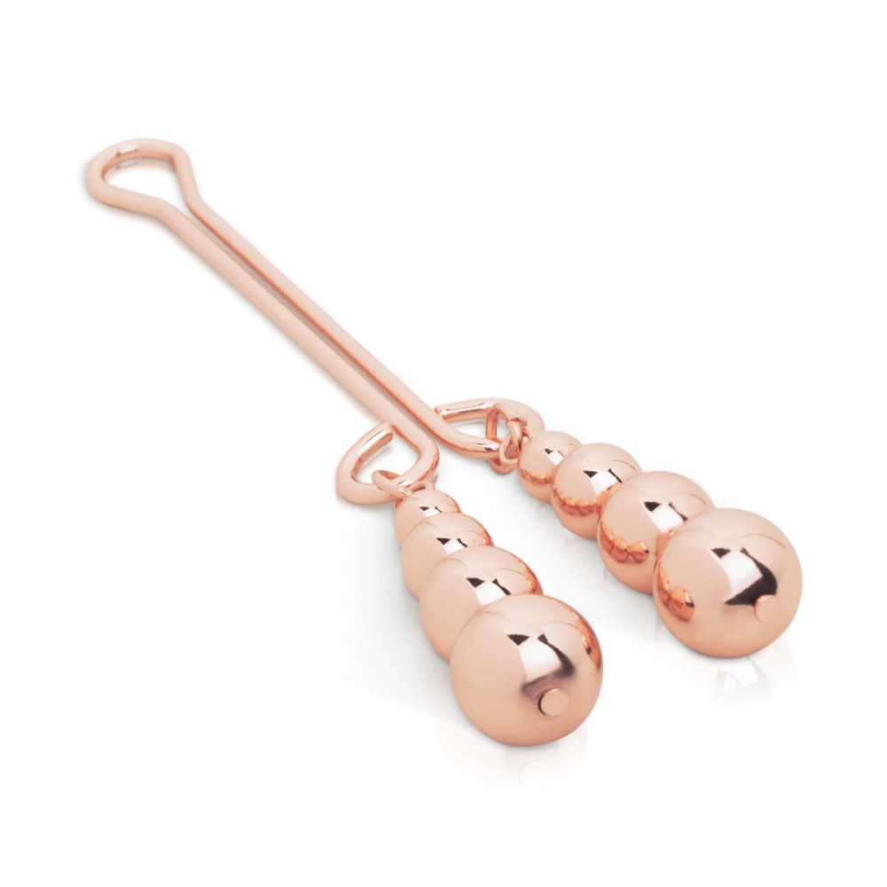  - Затискач для клітора Rosy Gold - Clitoris Clamp - Subtle Weight 1
