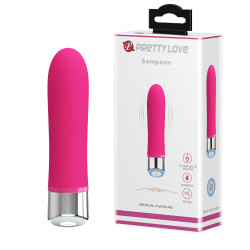 Вибратор мини PRETTY LOVE Sampson розовый, 12.4 см