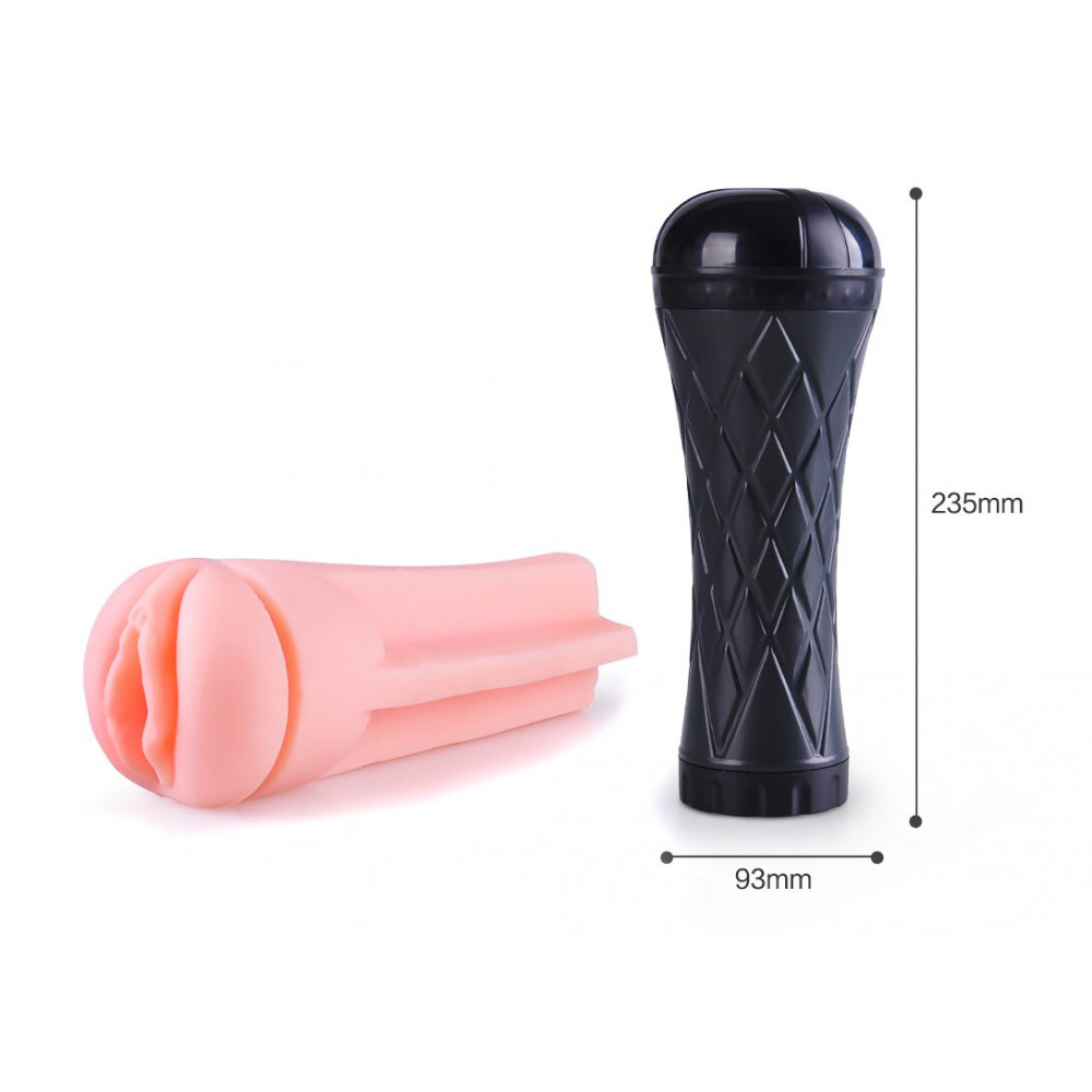  - Вагіна - мастурбатор із вібрацією Boss Series: Vibrating Vagina cyber skin - Latarka, BS6000025 5