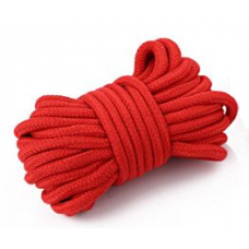 Мотузка для бондажа 5M RED, SKN-C079 ( 5 метрів )