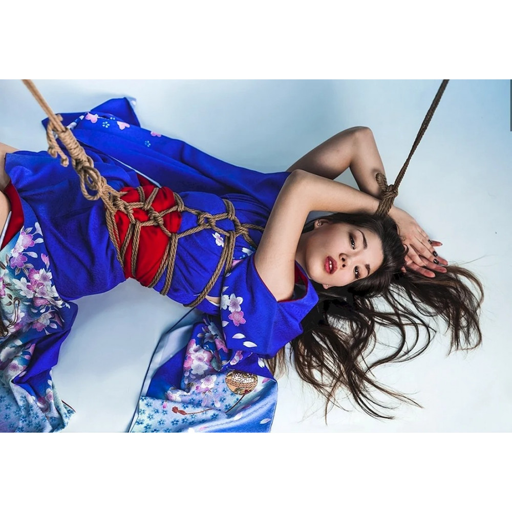  - Веревка для бондажа Dream Toys Blaze Deluxe нейлоновая, красная, 5 м 5