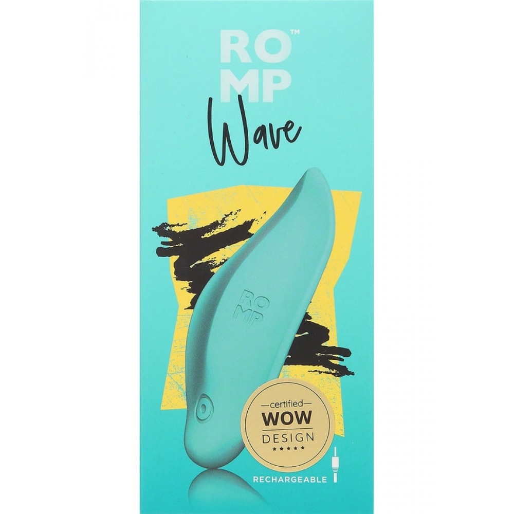 Різне - Вібратор кліторальний для трусиків Romp Wave зелений 7