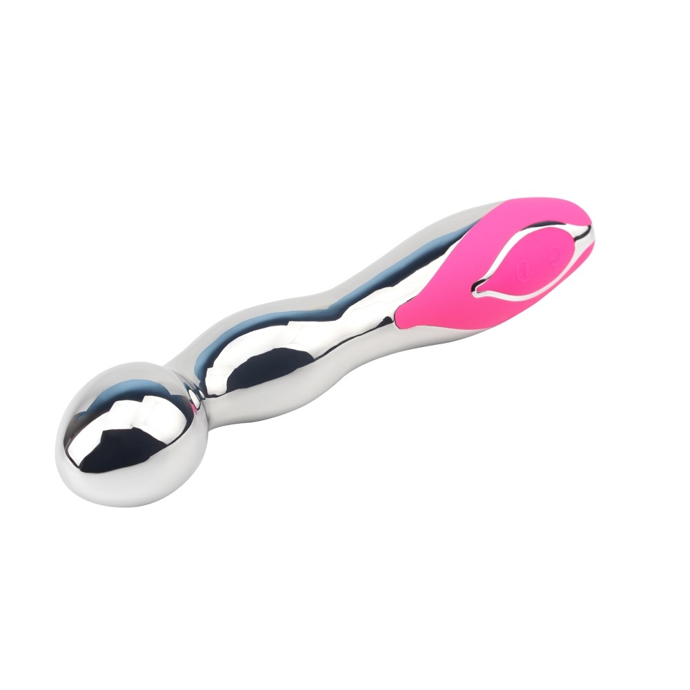 Разное - Вибромассажер для точки G CHISA DiDi Magic G Wand с подсветкой, розовый 4