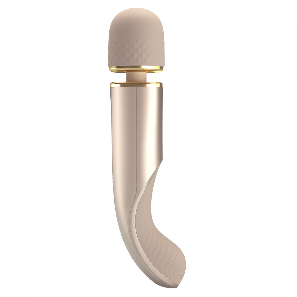 Для LGBTQ+ - Вібромасажер мікрофон PRETTY LOVE Interesting Massager Gold, 29 х 5.8 см 2