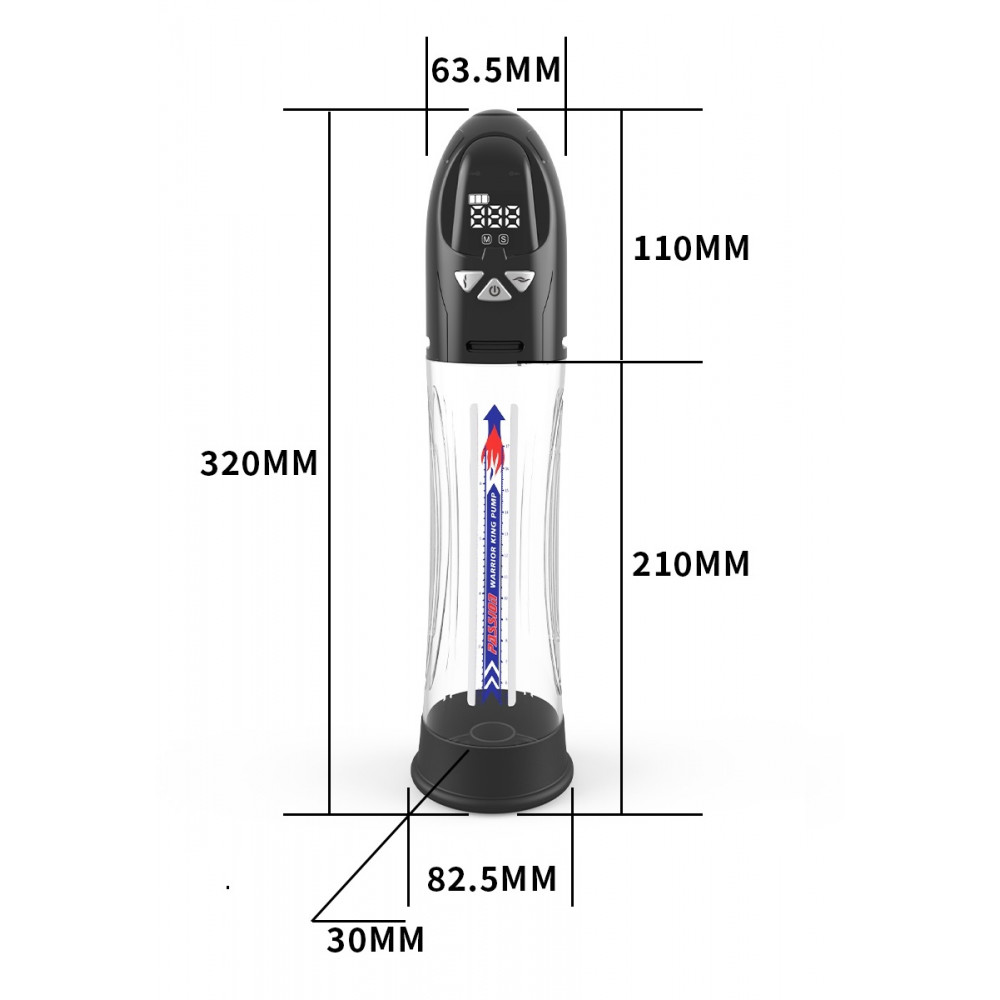  - Водонепроникна, автоматична вакуумна помпа із зарядкою від USB CANWIN Water Pump LCD, P466AU 5