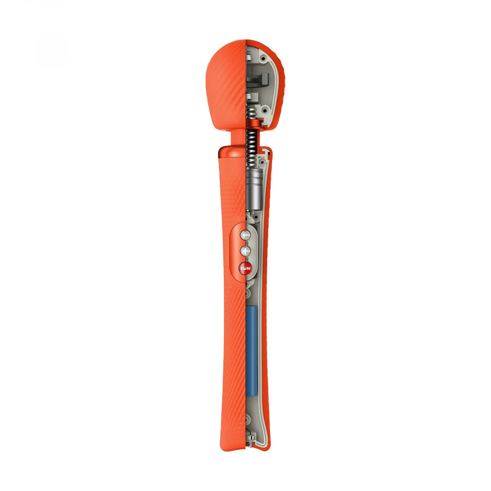 Секс игрушки - Вибромассажер Fun Factory VIM Vibrating Wand sunrise orange (мятая упаковка!!!) 3