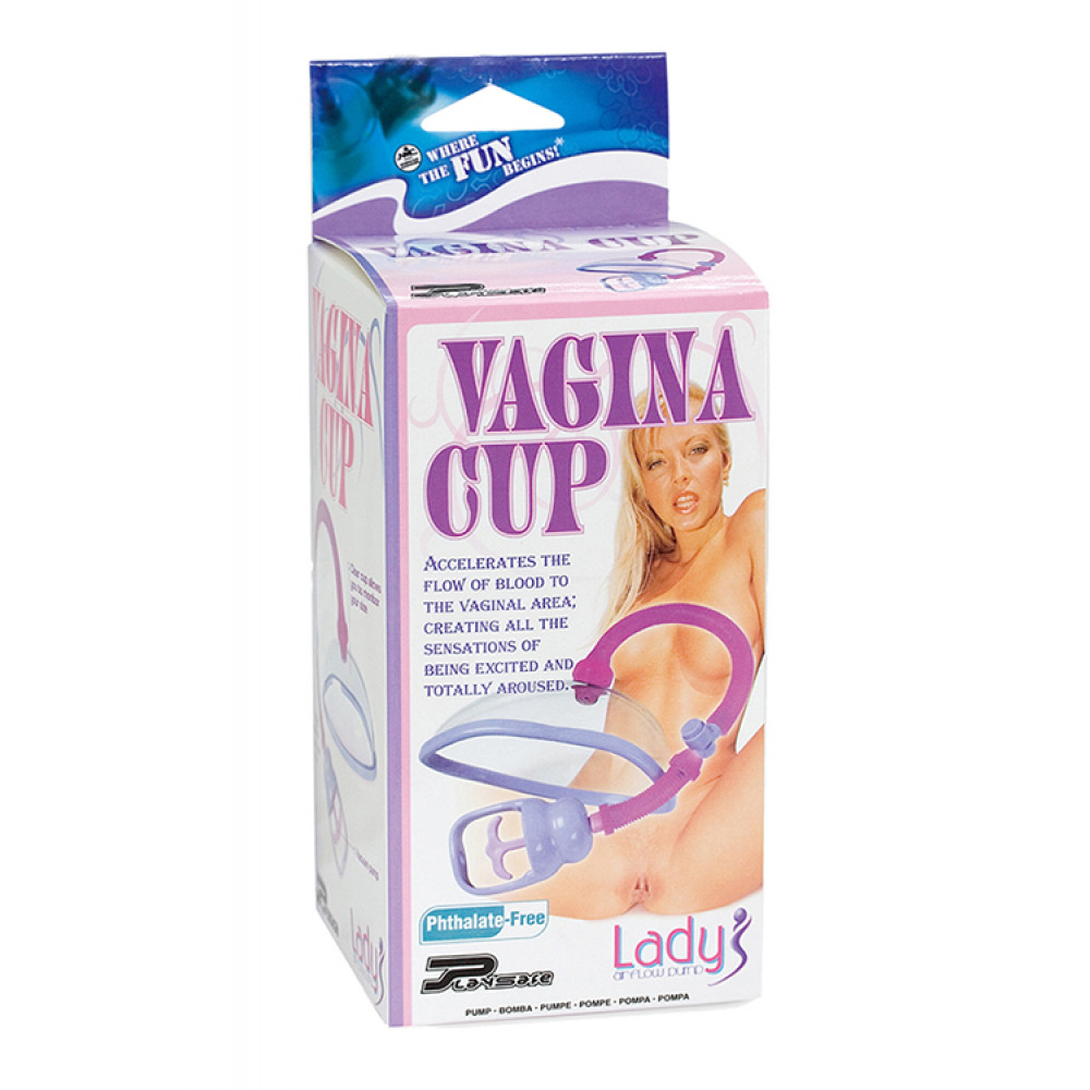 Женские вакуумные помпы - Вакуумная помпа для женщин Vagina Cup with Intra Pump 1