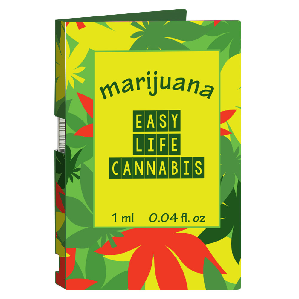  - Туалетная вода с феромонами унисекс - Marijuana EASY LIFE CANNABIS, 1 мл