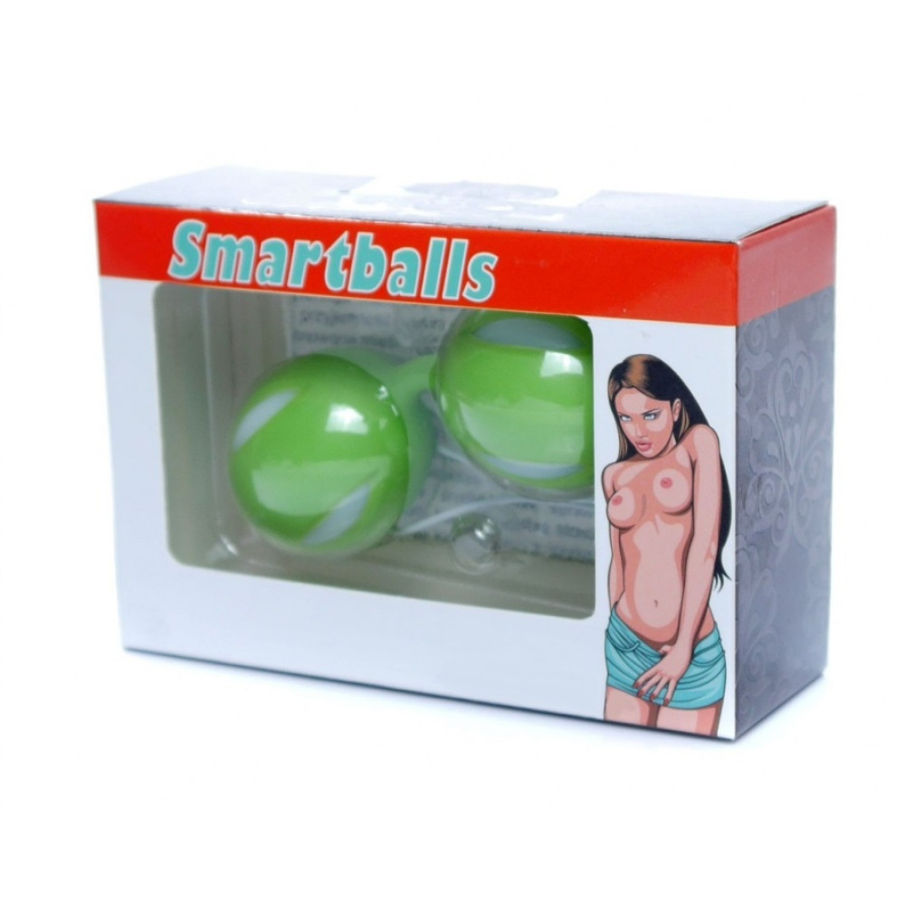 Вагинальные шарики - Вагинальные шарики Boss Series - Smartballs Green, BS6700019 2