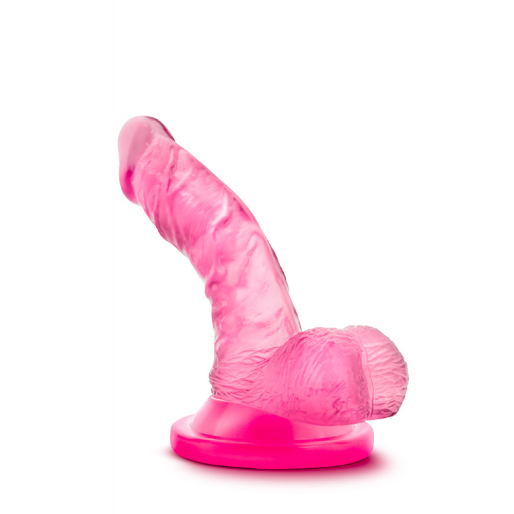 Фаллоимитаторы реалистичные - Фаллоимитатор NATURALLY YOURS 4INCH MINI COCK PINK 1