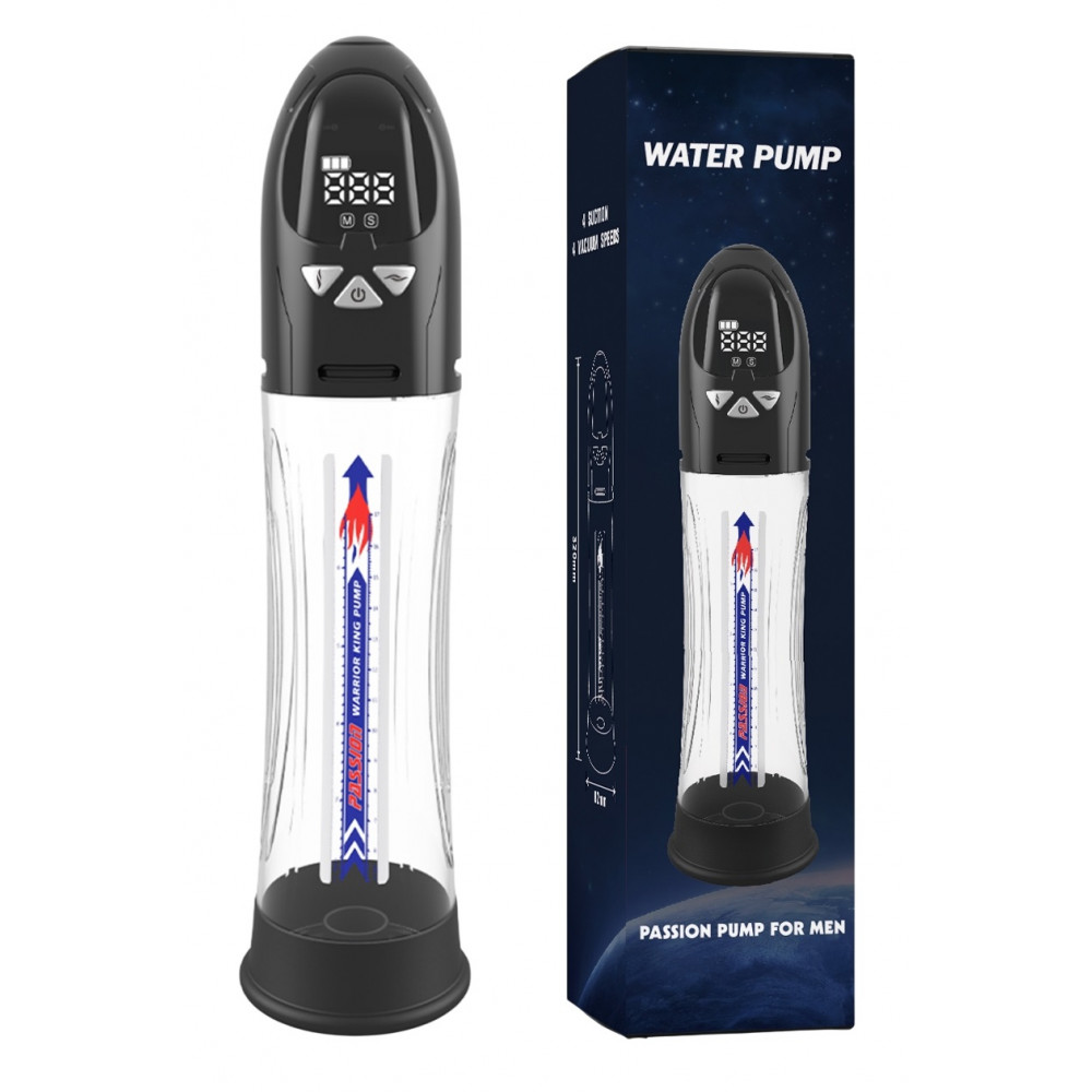  - Водонепроникна, автоматична вакуумна помпа із зарядкою від USB CANWIN Water Pump LCD, P466AU