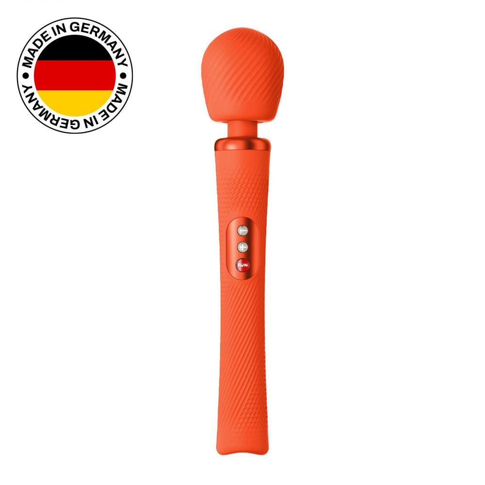 Секс игрушки - Вибромассажер Fun Factory VIM Vibrating Wand sunrise orange (мятая упаковка!!!)