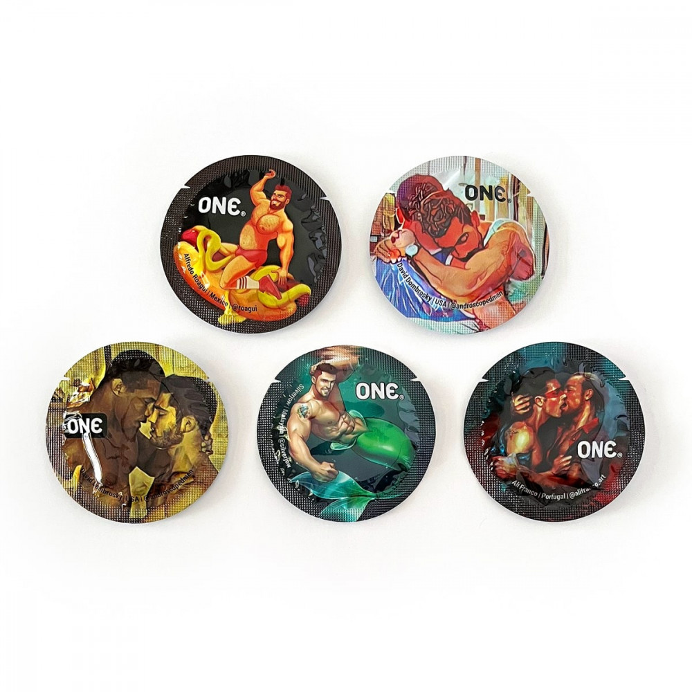 Презервативы - Банка презервативов ONE Classic Select MSM Collection, 100 шт 5