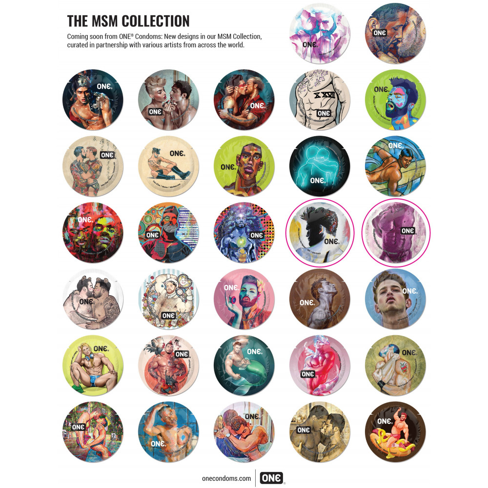 Презервативы - Банка презервативов ONE Classic Select MSM Collection, 100 шт 6