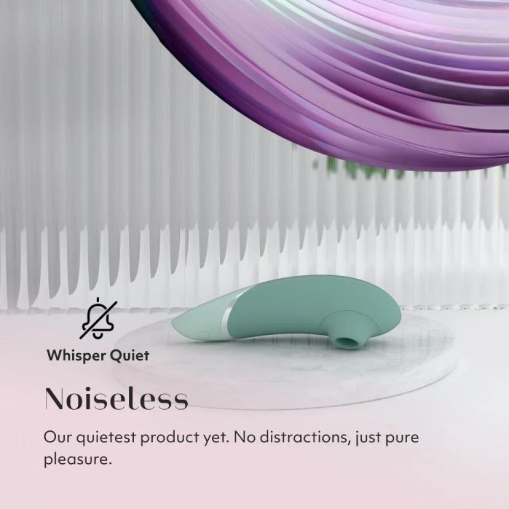  - Безконтактний вакуумний кліторальний стимулятор Womanizer Next Sage, зелений 6