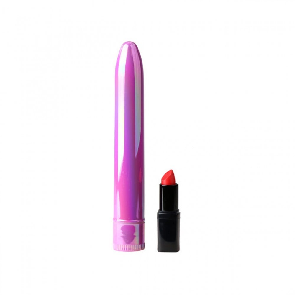 Секс игрушки - Вибратор дамский пальчик с многоскоростной вибрацией, розовый, 18 см х 3 см 2
