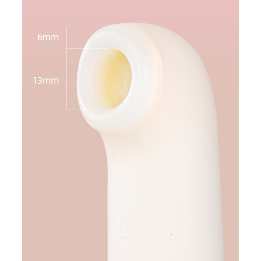  - Подвійний вібратор Zemalia Arousal з фрикційною функцією та вакуумним стимулятором + додаток, градієнтний рожевий 5