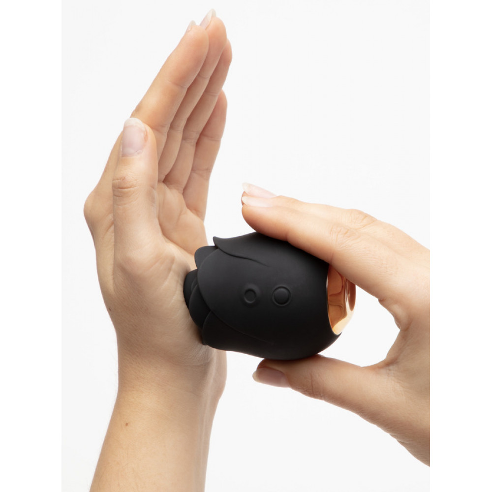 Разное - Клиторальный стимулятор в форме розы Fifty Shades of Grey Rose Clitoral Suction черного цвета 7