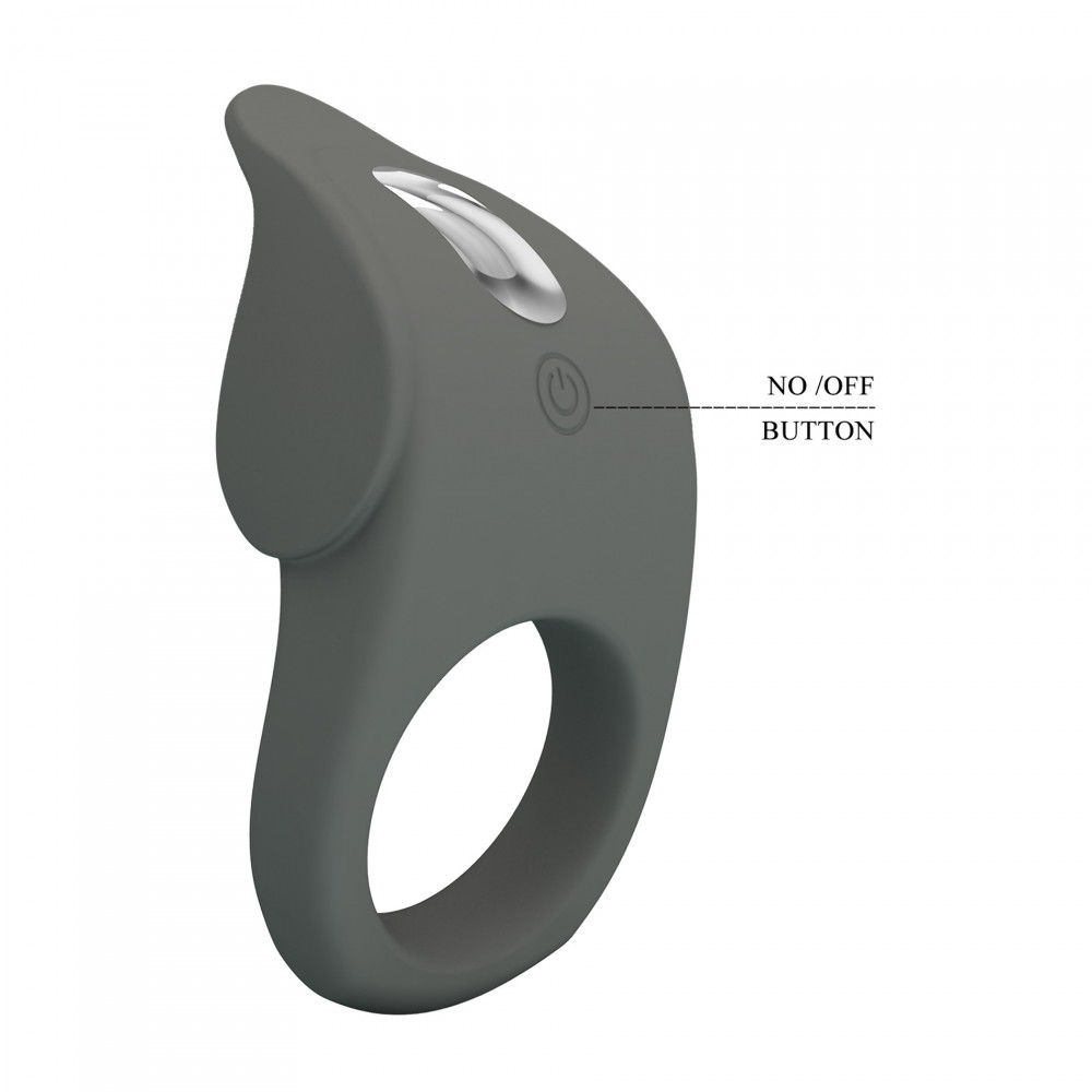 Різне - Кільце ерекційне серії Pretty Love - Master ring, 10 vibration functions, BI-210235-1 7
