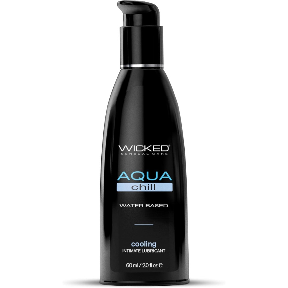 Різне - Лубрикант охолоджуючий WICKED AQUA CHILL на водній основі, 60 мл