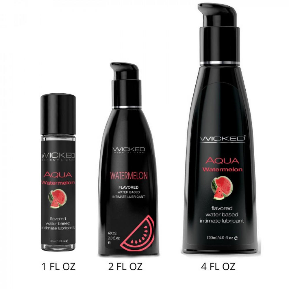 Різне - Лубрикант WICKED зі смаком освіжаючого кавуна 60 ML 5