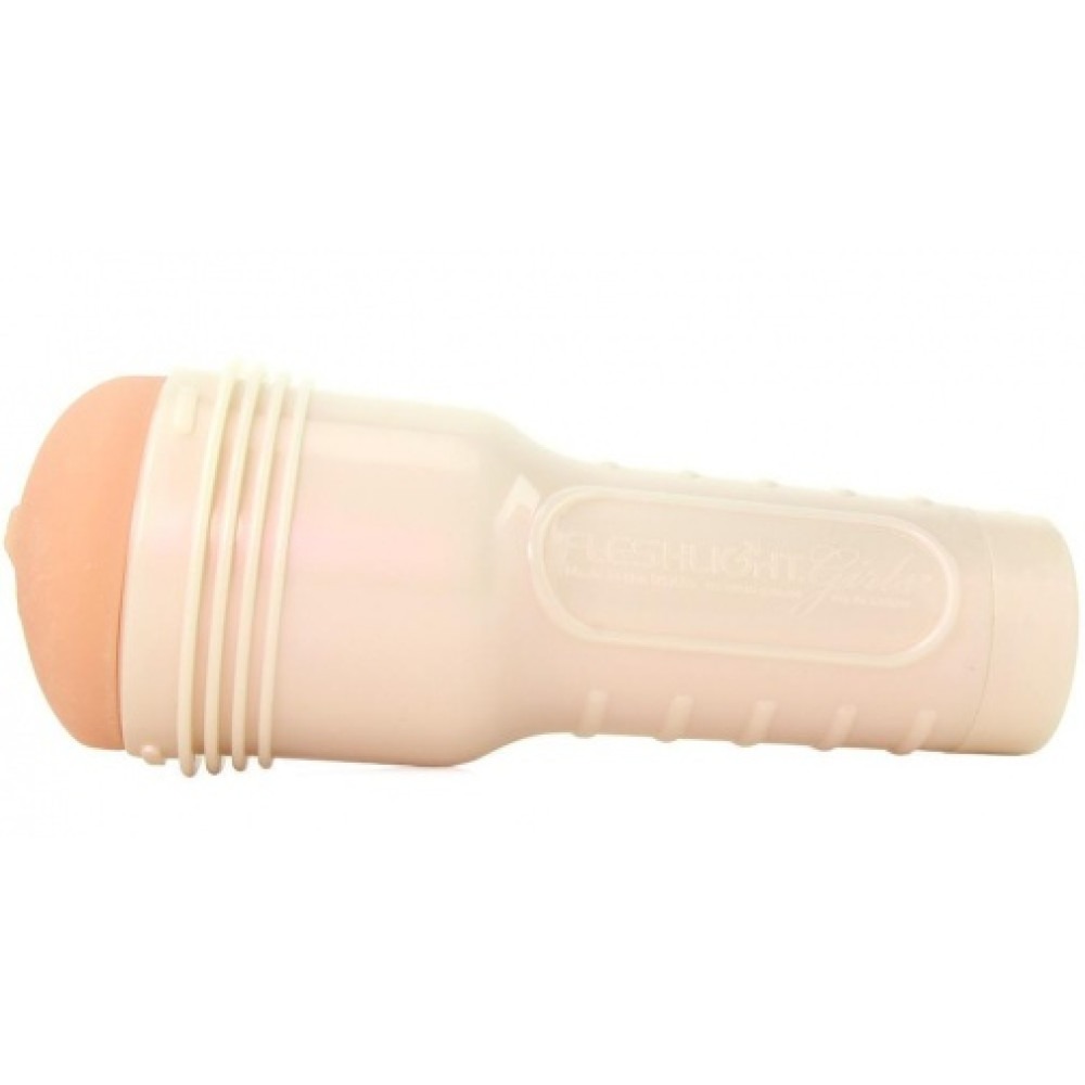 Разное - Мастурбатор анус в колбе Fleshlight Eva Lovia киберкожа, бежевый 3