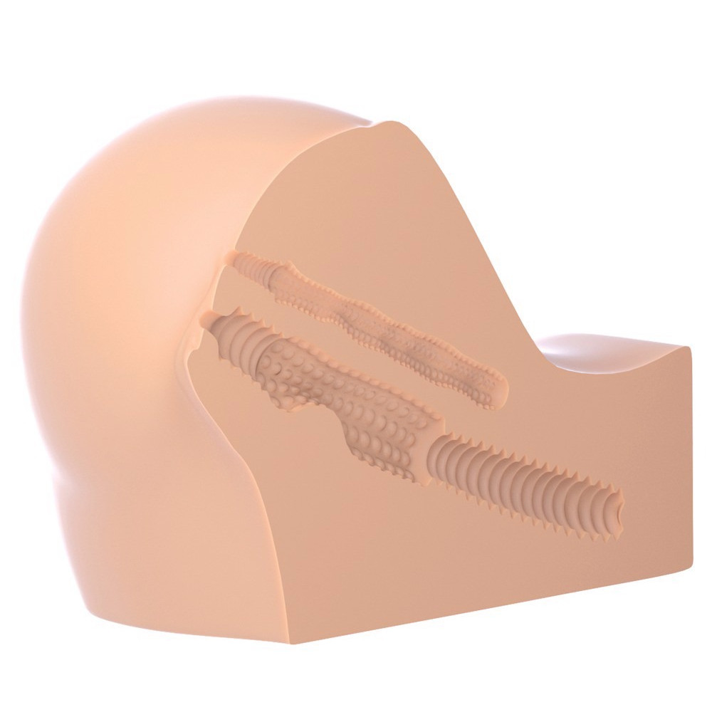 Різне - Мастурбатор реалістичний Pipedream PDX Extreme Fuck Me Silly з двома входами: вагіна та анус 5