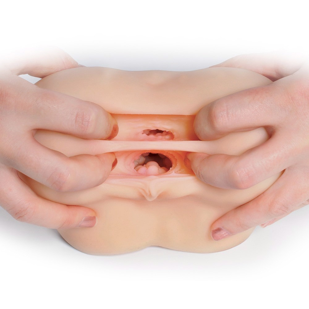 Різне - Мастурбатор реалістичний Pipedream PDX Extreme Fuck Me Silly з двома входами: вагіна та анус 6