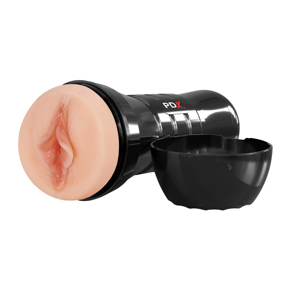 Мастурбаторы без вибрации - Мастурбатор вагина Pipedream PDX Extreme бежевый, 26 см 3