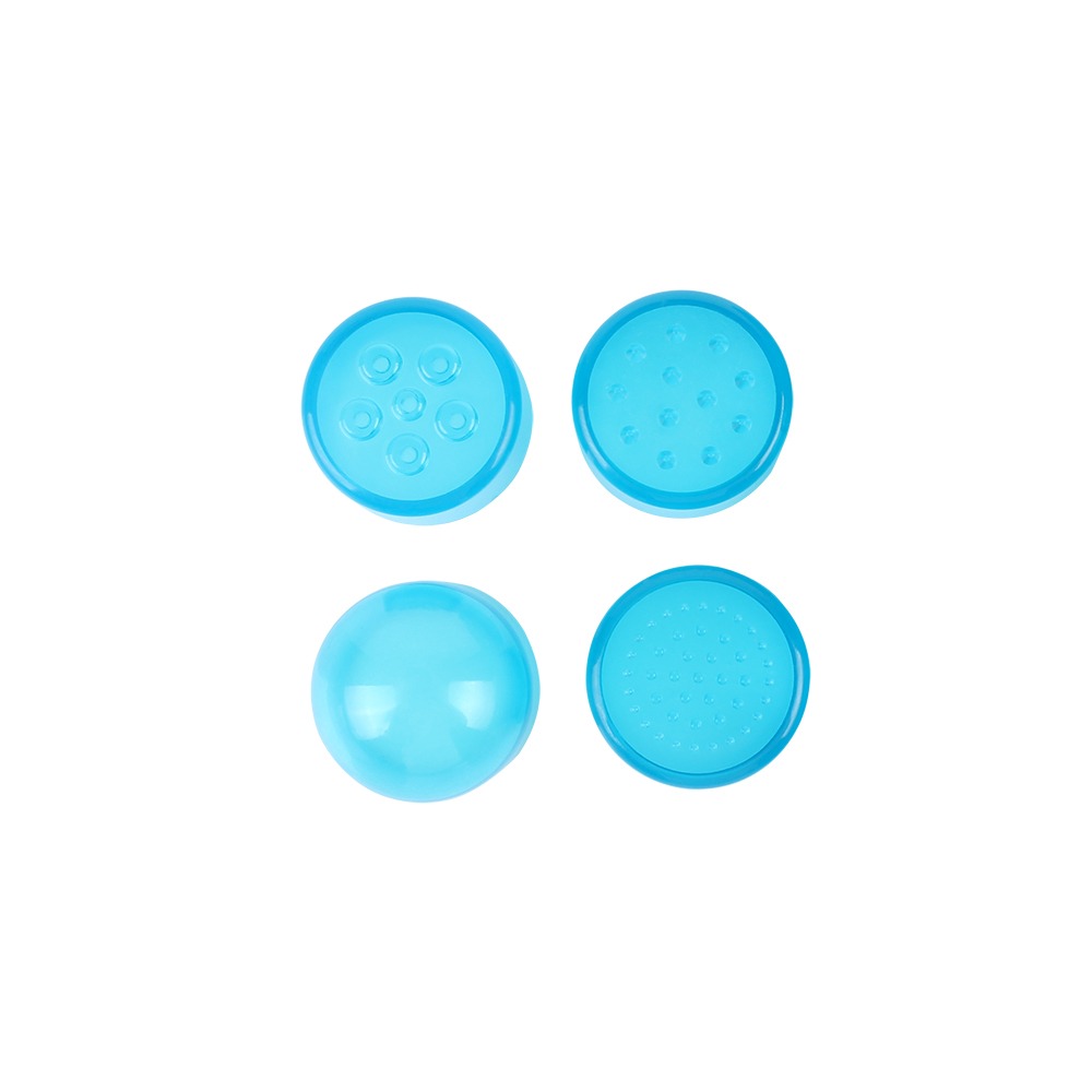  - Міні-вібратор із змінними насадками Chisa Basic Luv Theory Ultimate Massager, блакитний 5