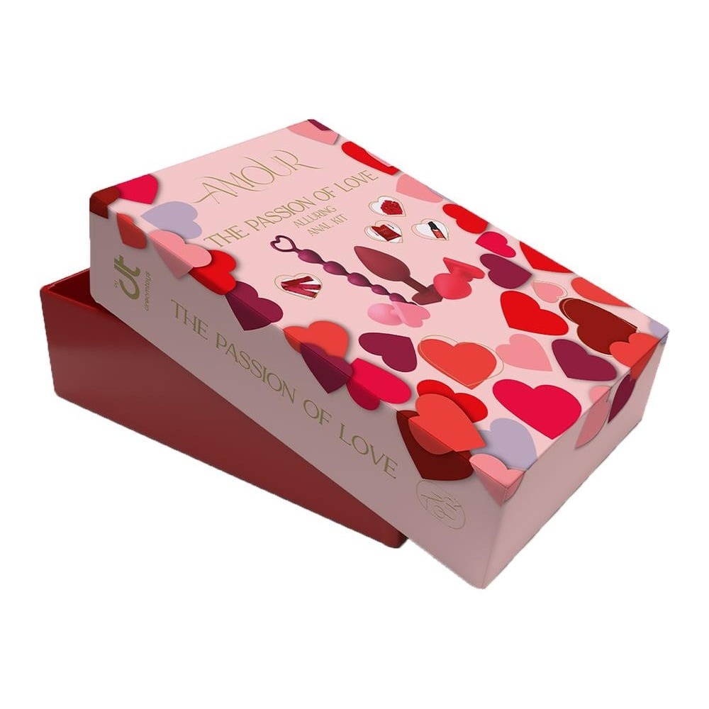 Разное - Набор для анальной тренировки Dream Toys Amour The Passion Of Love с бусинами и аксессуарами 8