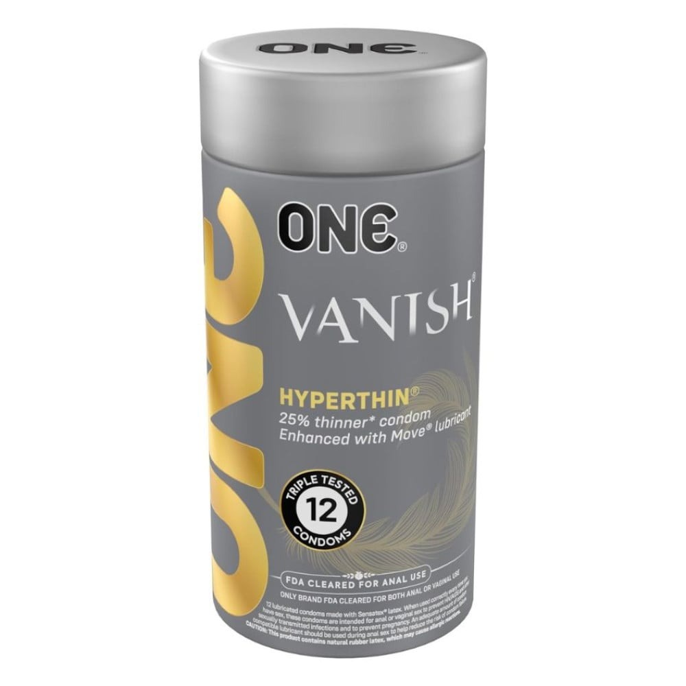 Презервативы - Набор супертонких презервативов ONE Vanish (цена за упаковку 12 шт)