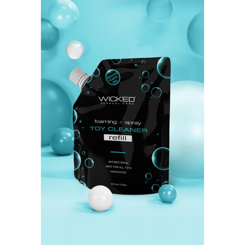 Різне - Очищувач для іграшок Wicked Sensual Care Foaming, 710 мл 2