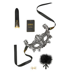 Подарочный набор БДСМ Guilty Pleasure First Flirt, черный, 5 предметов