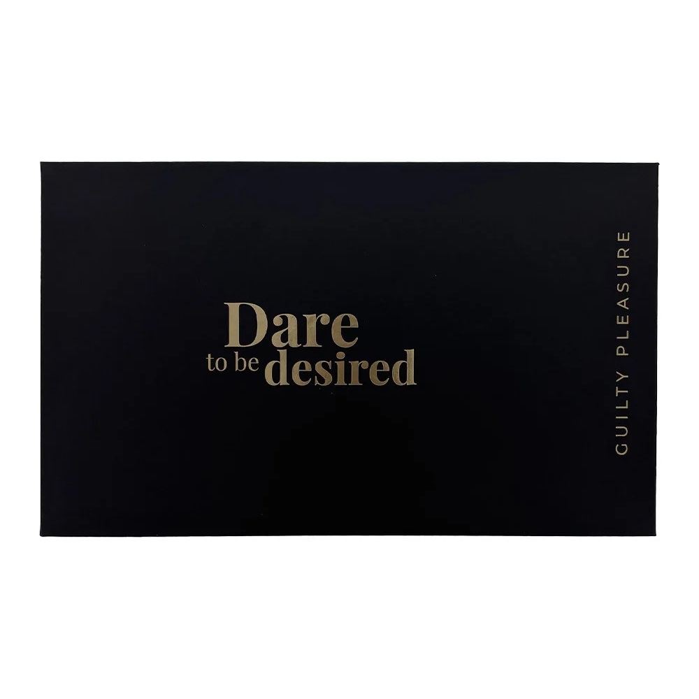 БДСМ игрушки - Подарочный набор БДСМ Guilty Pleasure First Flirt, черный, 5 предметов 14