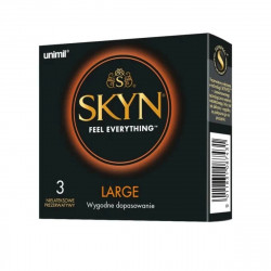 Презервативы безлатексные (полиизопрен) Skyn Large, большого размера, 3 шт