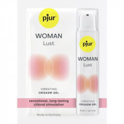 САШЕТ Жидкий вибратор Pjur WOMAN Lust на водной основе, 1.5 мл