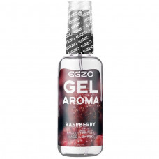 Съедобный гель-лубрикант EGZO Aroma Gel Raspberry со вкусом малины, 50 мл