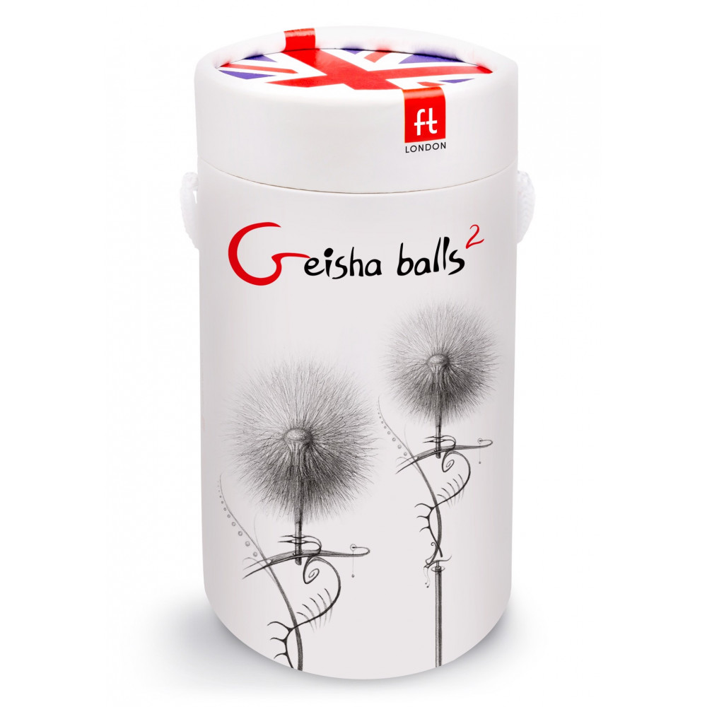 Різне - Кулі вагінальні Gvibe Geisha Balls 2 для тренування інтимних м'язів, рожеві 3